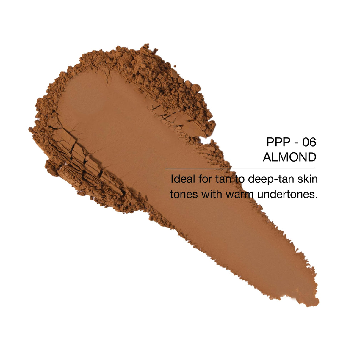 KimChiChic Almond loose powder texture close-up for smooth finish