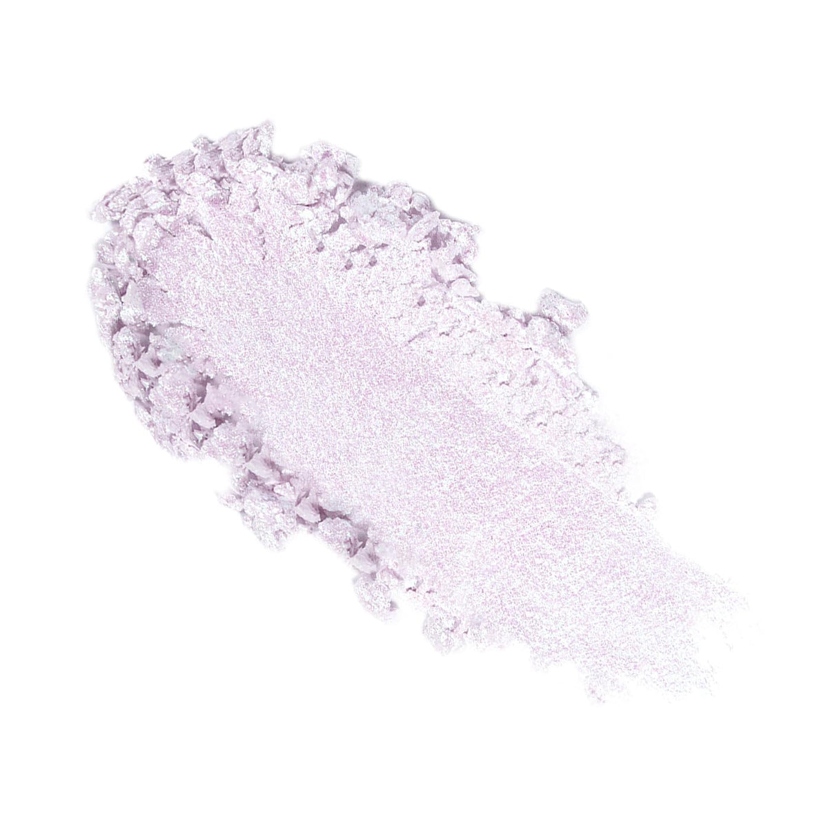KimChiChic brush swatch on skin demonstrating buildable Dream Pink iridescent payoff