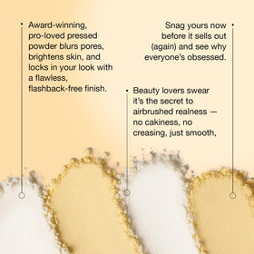 KimChiChic face before and after comparison showing brightening effect