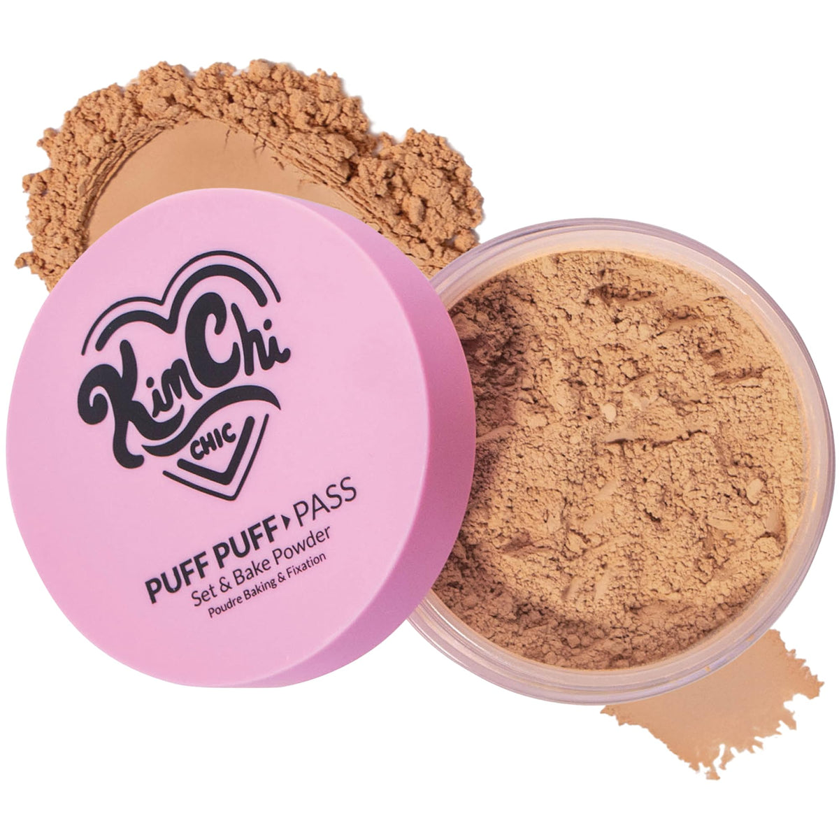 KimChiChic front packaging showing sundrenched shade and puff for quick results
