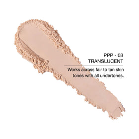 KimChiChic loose powder texture close-up, silky finish for blurred pores benefit