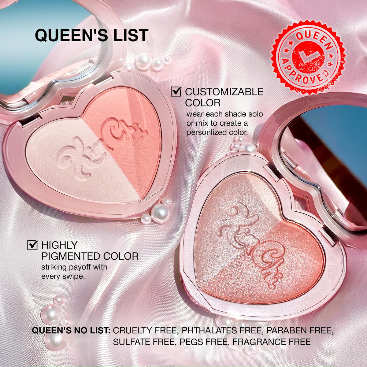 KimChiChic shown on model cheeks for natural radiance