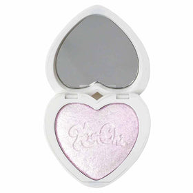 KimChiChic compact front showing packaging and portable mirror for easy touch-ups