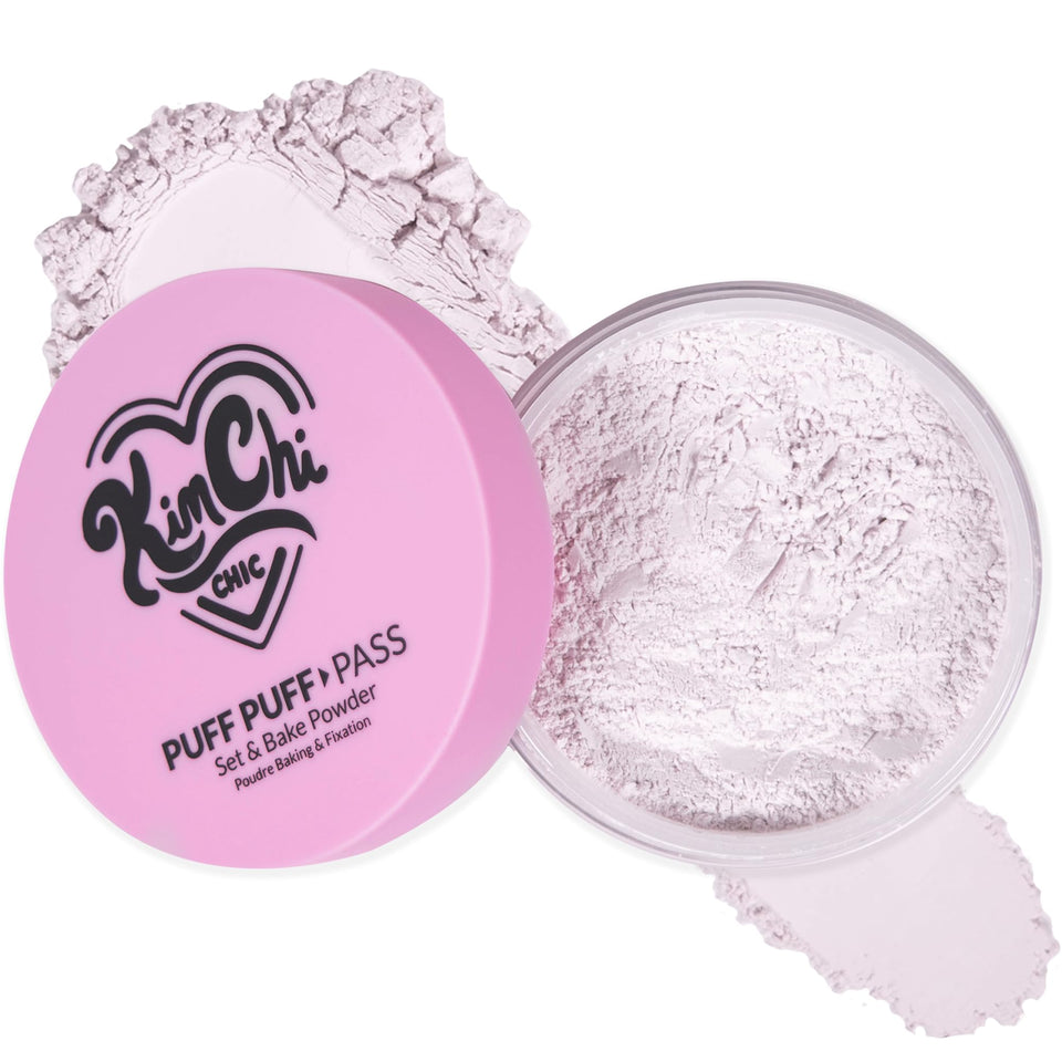 KimChiChic front packaging showing Puff Puff Pass powder for a polished finish