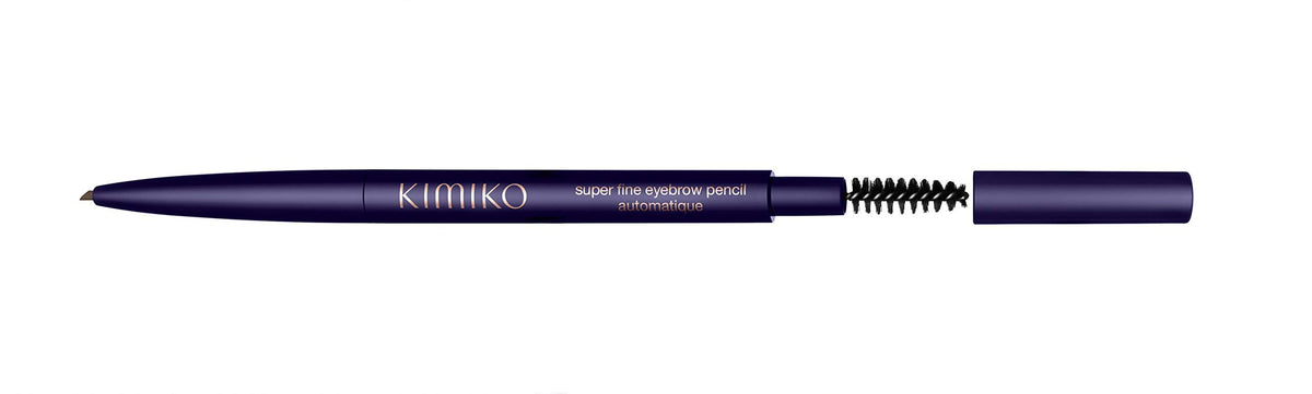 KIMIKO before and after brows illustrating realistic fill and shaping benefit