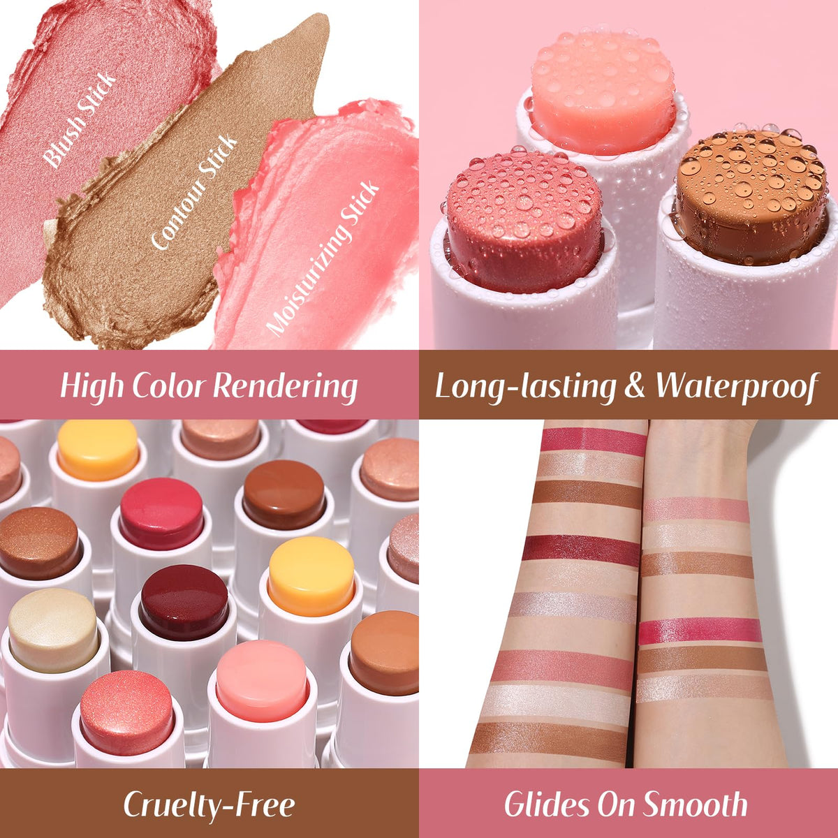 KIMUSE contour stick tip detail for precise sculpting definition
