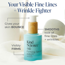 Kind Science gentle cream cleanser bottle pumped for non-foaming cleansing