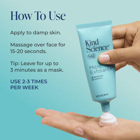 Kind Science used on elbows and hands demonstrating softening of dry patches