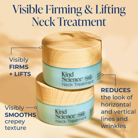 Kind Science open cream whipped gel texture for cooling hydration