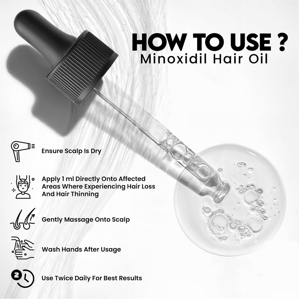 Kings The Hair Company alcohol-free formula poured to show gentle texture benefit