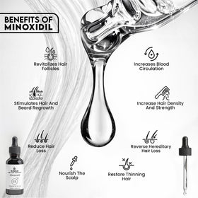 Kings The Hair Company precision dropper close-up for accurate dosing benefit
