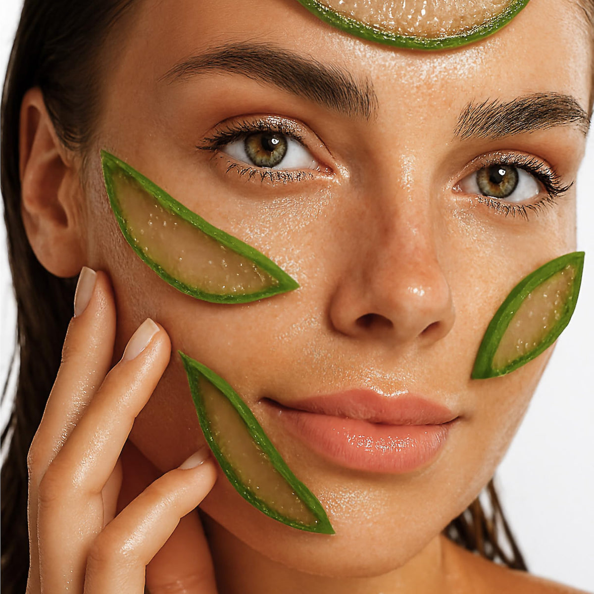 KINPUR lifestyle scene by mirror for morning prep boost