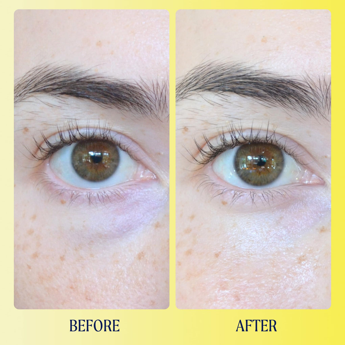 Kinship Brightwave held in hand to show 0.5 oz size and travel-friendly benefit