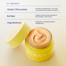 Kinship Brightwave tube top closeup highlighting sensitive-skin friendly dispensing