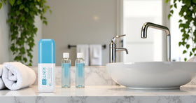 KINTOR 60ml bottle beside a ruler to show compact travel-friendly size
