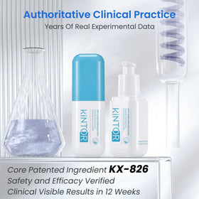 KINTOR being applied to scalp for targeted follicle nourishment