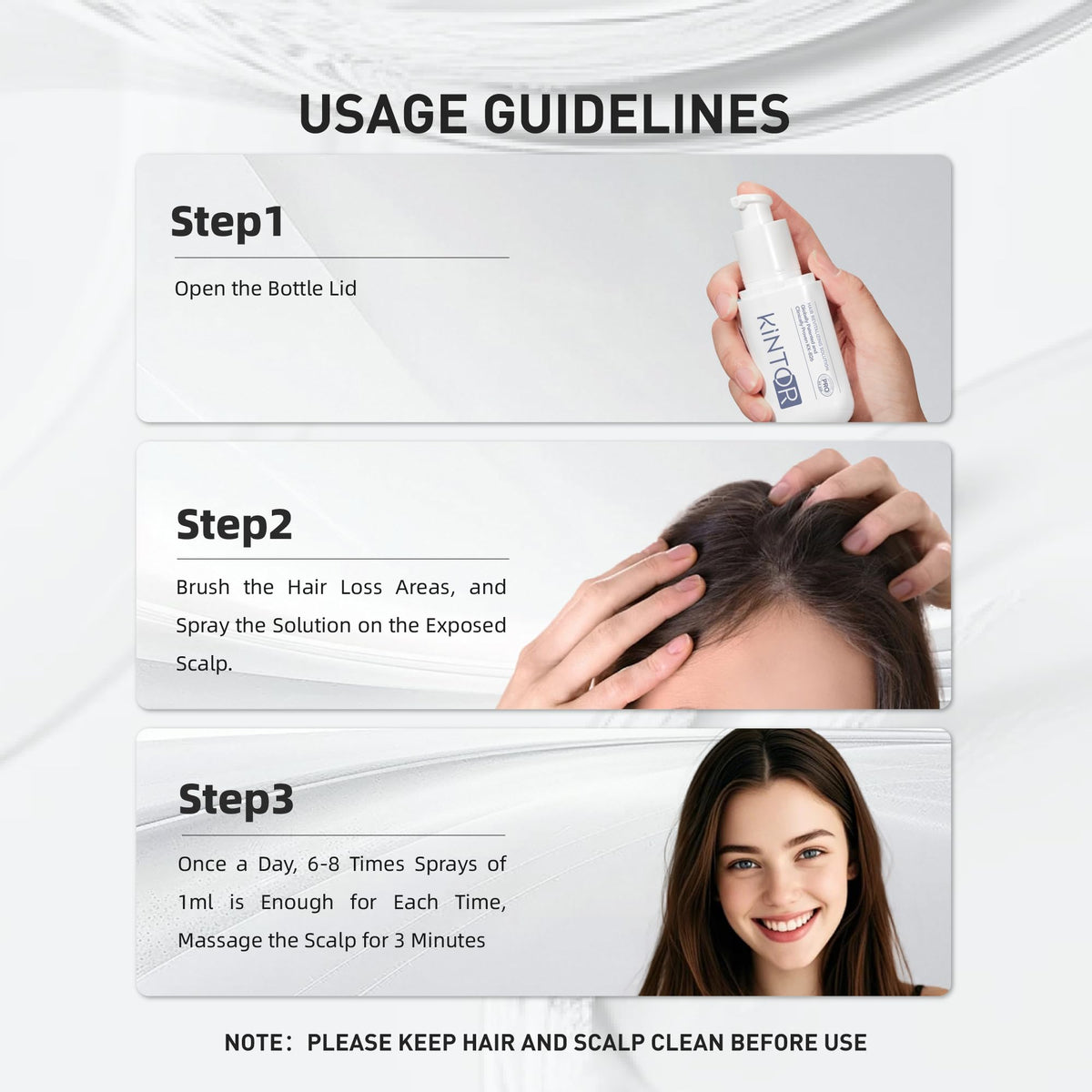 KINTOR ingredient label close-up highlighting KX-826 concentration benefit