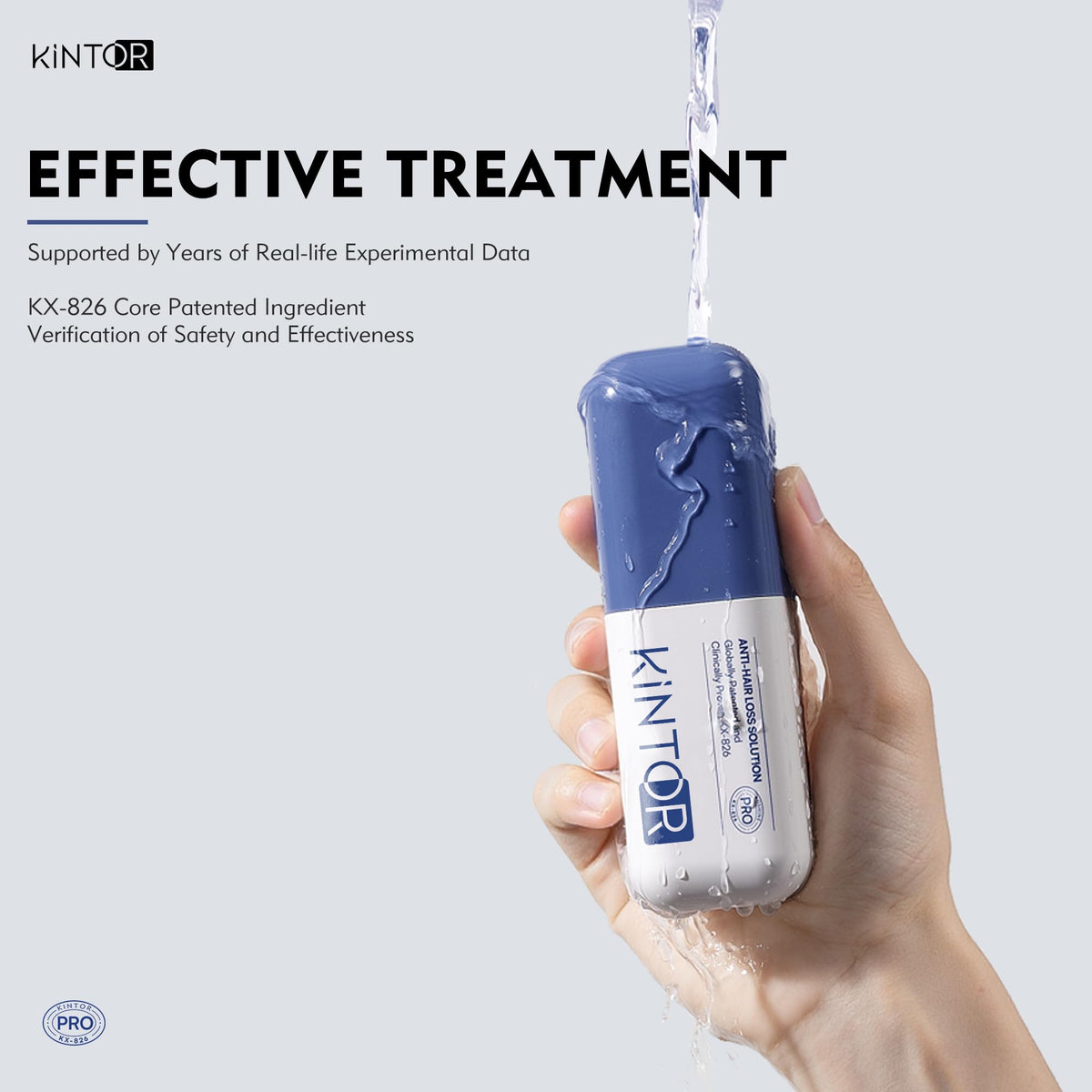 KINTOR in a morning routine setting for easy daily hair care integration