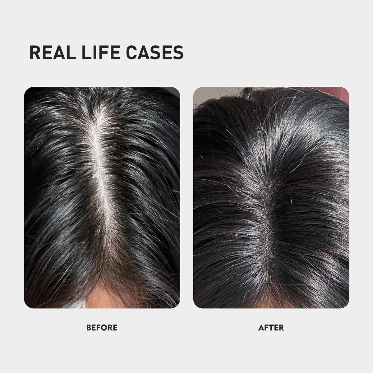 KINTOR spray texture on hand illustrating non-greasy lightweight feel