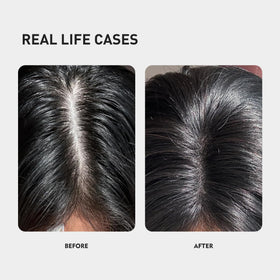 KINTOR spray texture on hand illustrating non-greasy lightweight feel