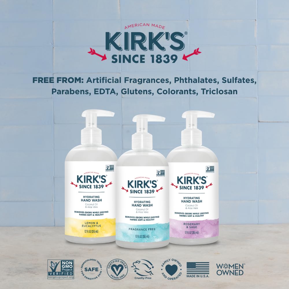 Kirk's lifestyle kitchen handwashing scene showing odor removal after prep