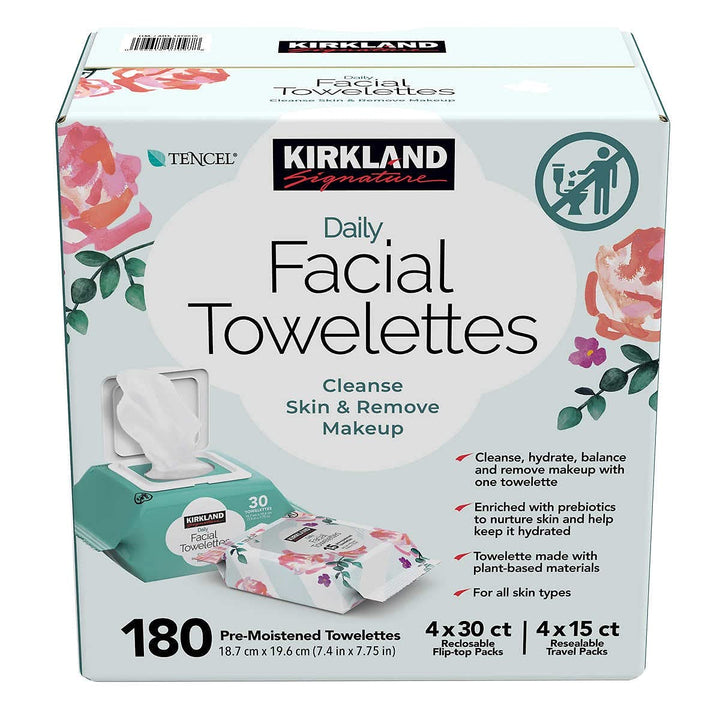 Costco Kirkland Signature tub front packaging showing label and lid, convenient bulk value