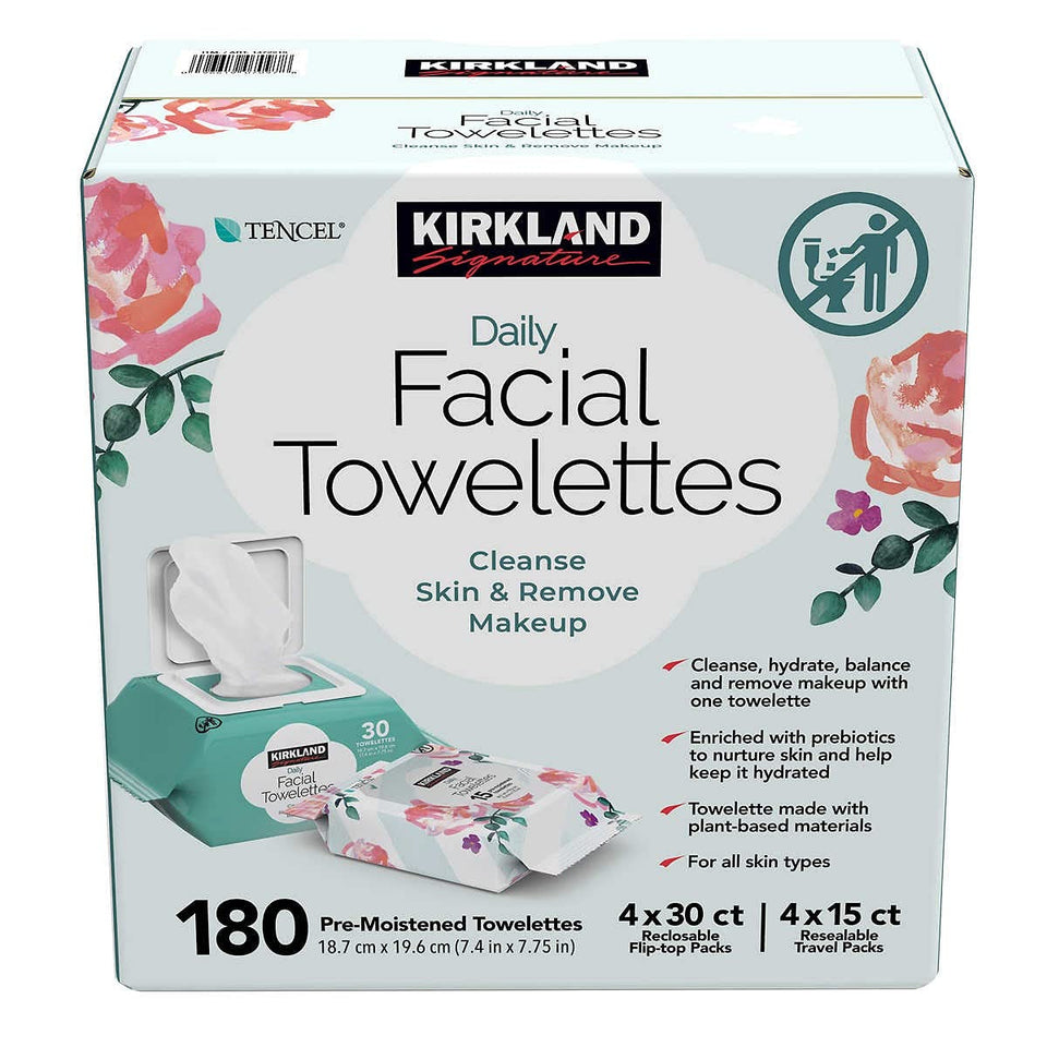 Costco Kirkland Signature tub front packaging showing label and lid, convenient bulk value