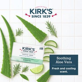 Kirk's ingredients label visible and readable for transparent sourcing