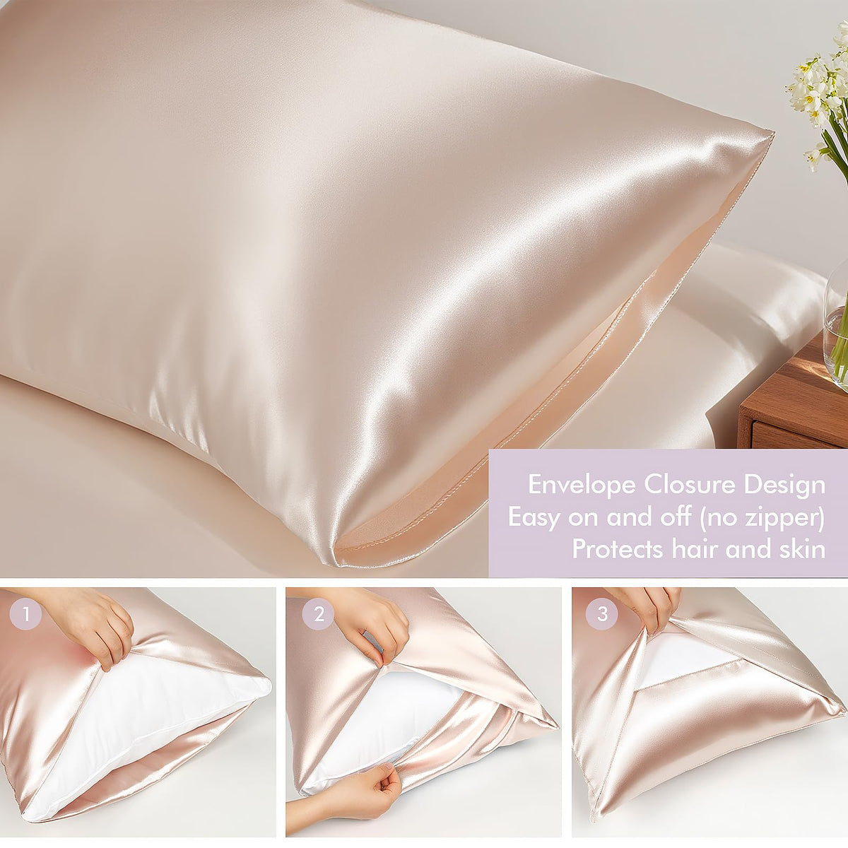 KISMETICS padded eye mask close-up showing soft padding and light-blocking comfort