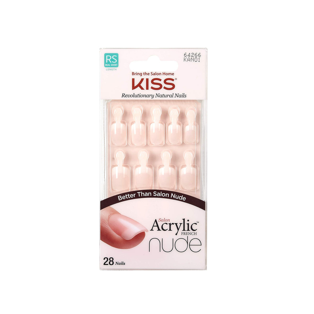 KISS close-up of thin smile line detail for refined look