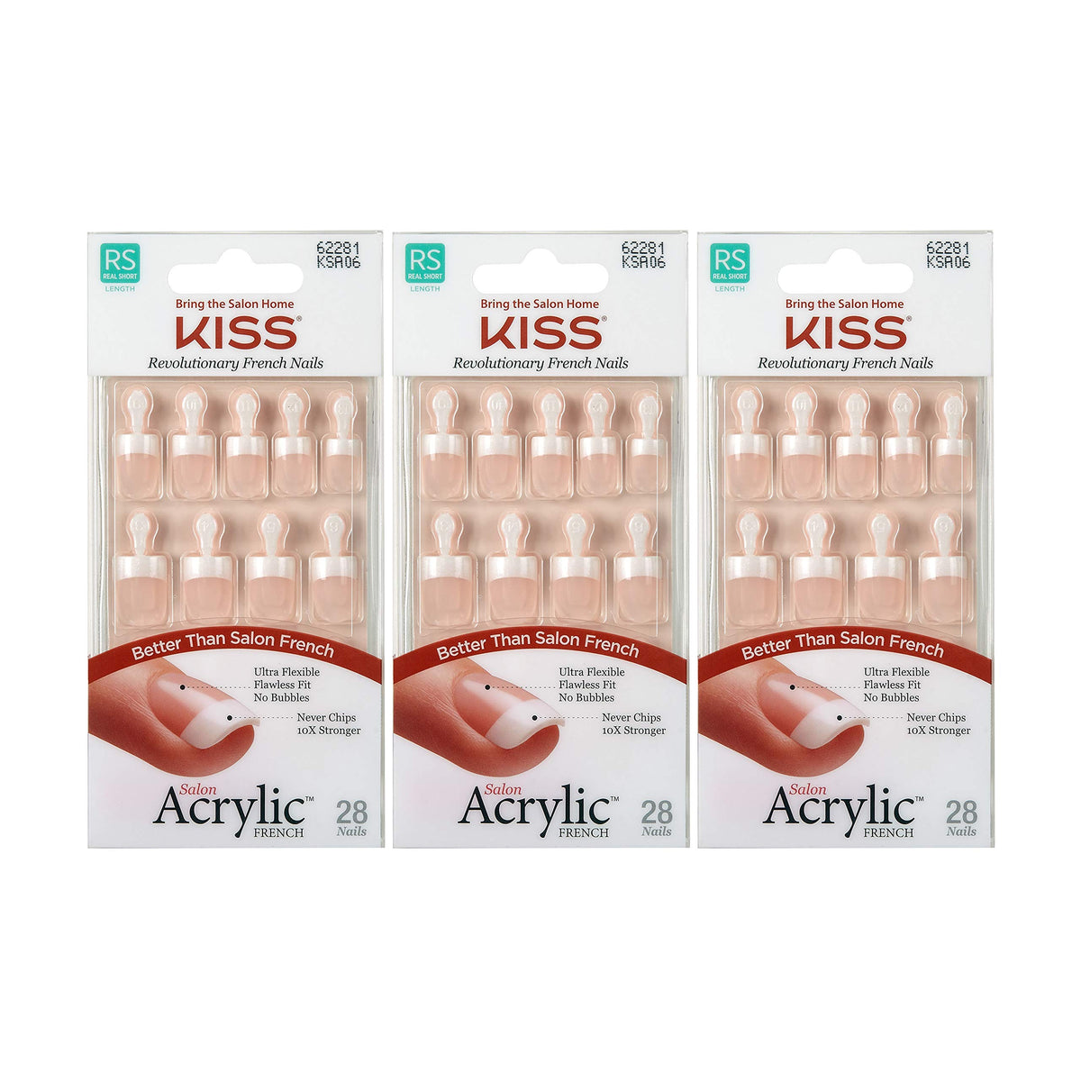 KISS front packaging showing kit and contents for quick identification and convenience