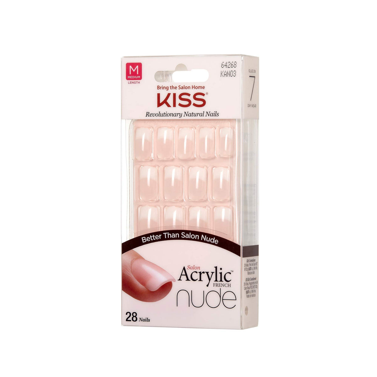 KISS detail of softened smile line emphasizing realistic French appearance