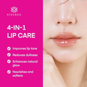 KissBea 15 mL tube close-up highlighting applicator tip and product finish