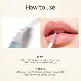 KISSIO in hand application showing user applying gloss conveniently on the go