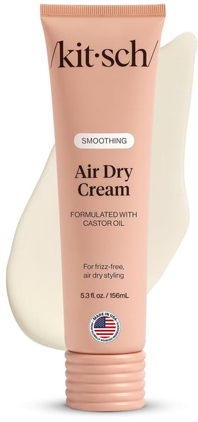 Kitsch front packaging showing product and benefit of lightweight frizz control