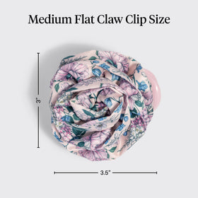 Kitsch clip securing thick hair showing strong grip and no slipping