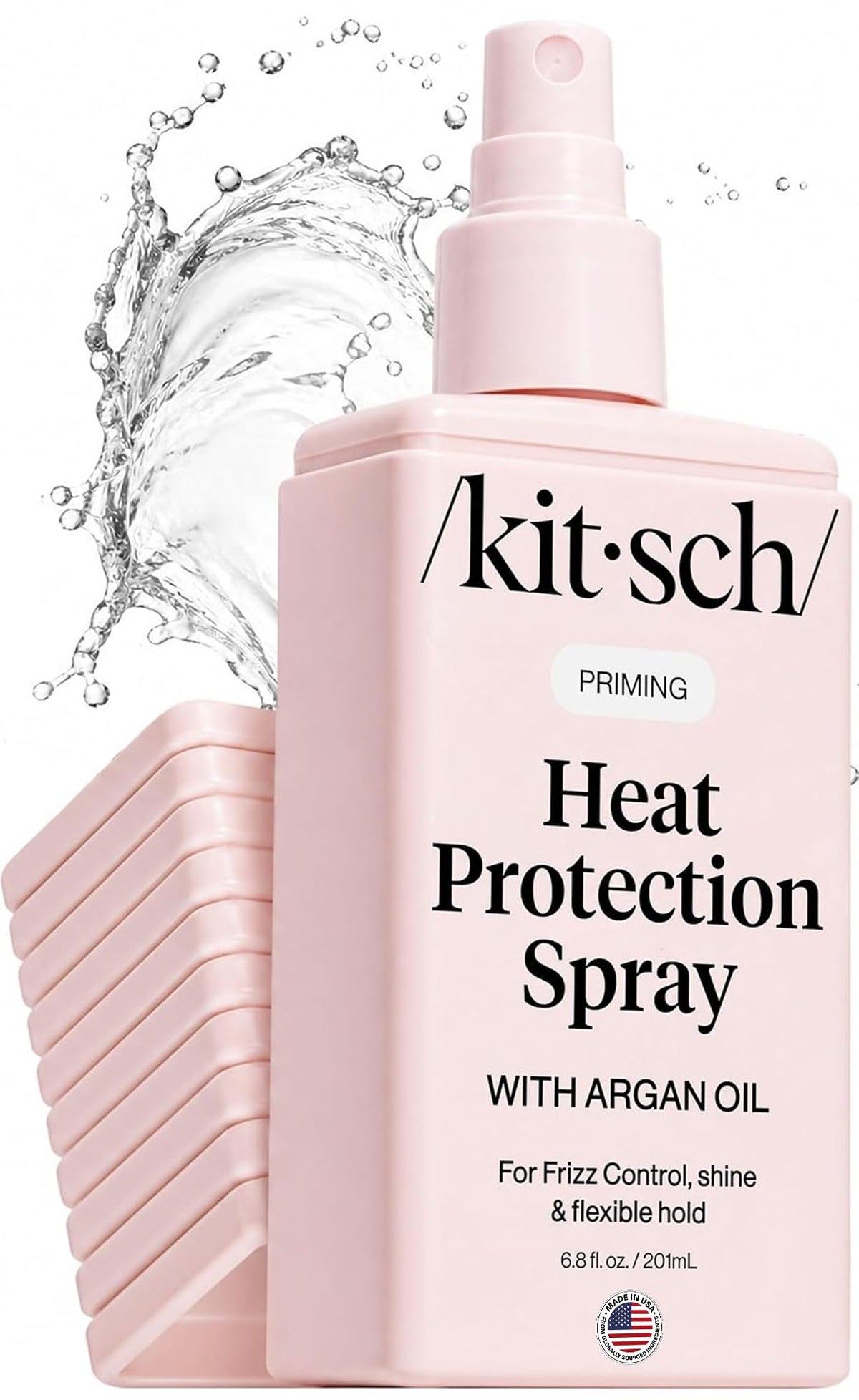 Kitsch front packaging 6.8oz showing product and size benefit