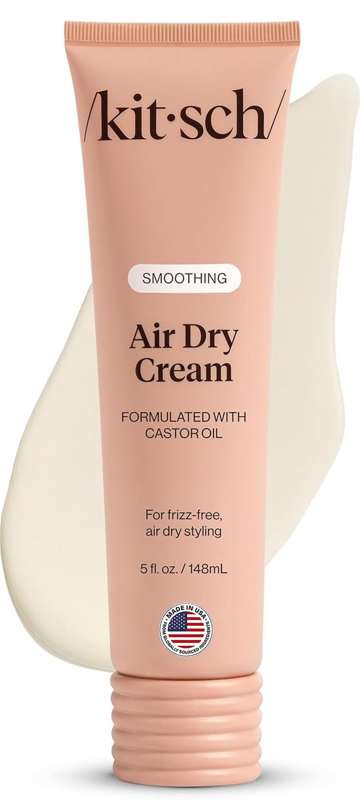 Kitsch front packaging showing 5 oz tube and clear product branding benefit: easy identification