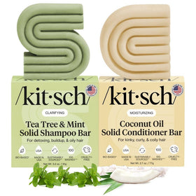 Kitsch front packaging showing both bars and sustainable benefit