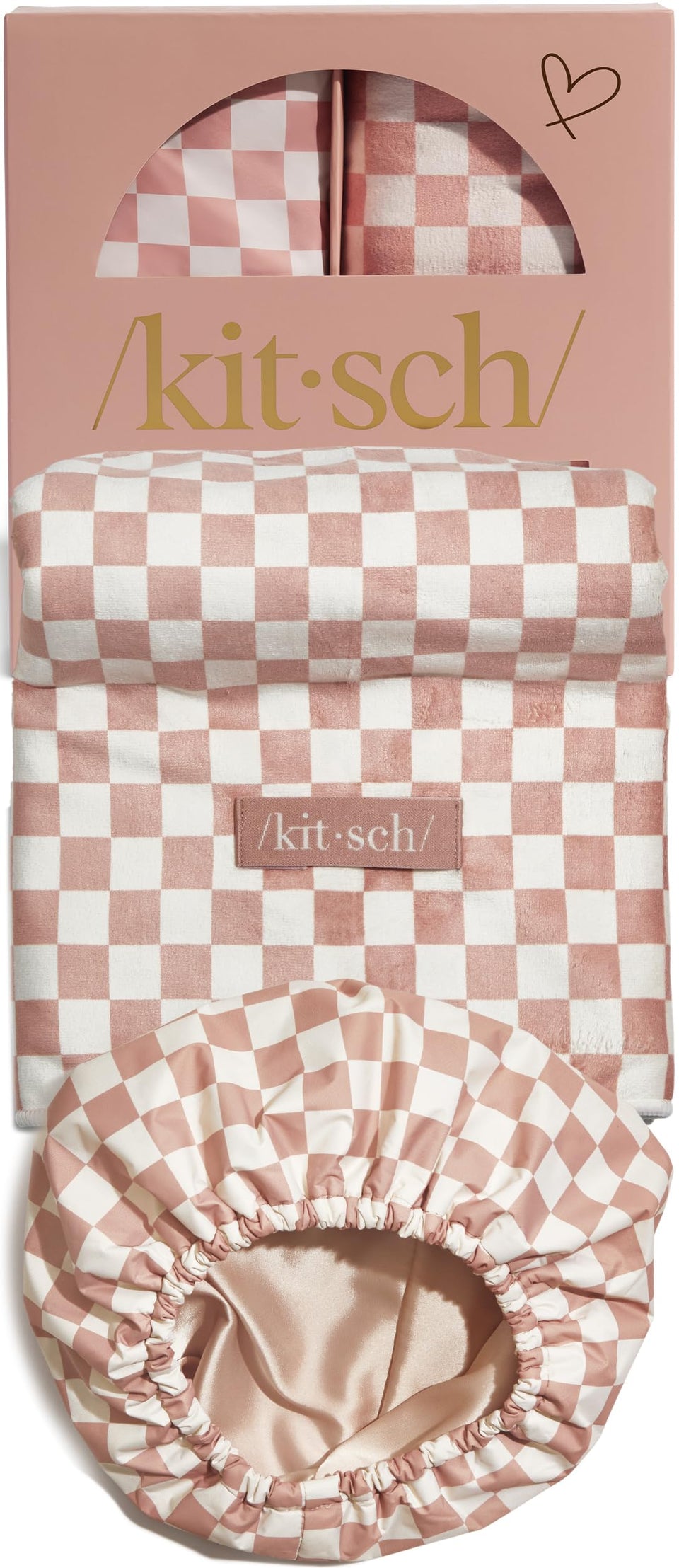 Kitsch front packaging terracotta checker showing set and quick identification benefit
