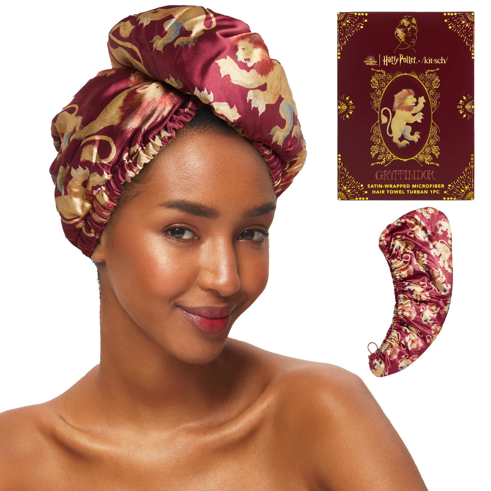 Kitsch front packaging showing Gryffindor crest and product benefits