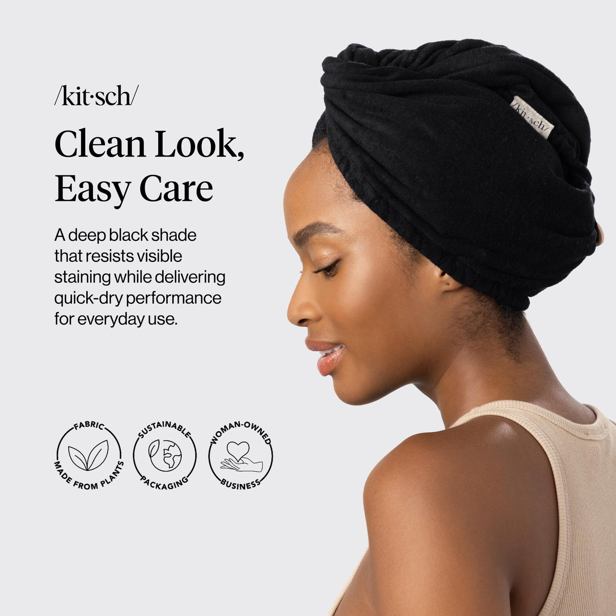 Kitsch close-up microfiber texture illustrating softness and fast absorption