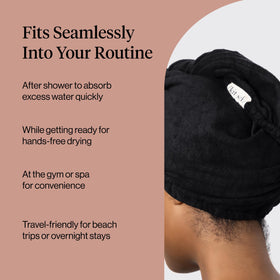 Kitsch packable towel in a gym bag showing travel-friendly convenience