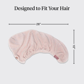Kitsch full wrap on long hair offering secure, comfortable hold