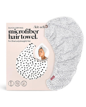 Kitsch microfiber texture closeup highlighting soft, absorbent fibers