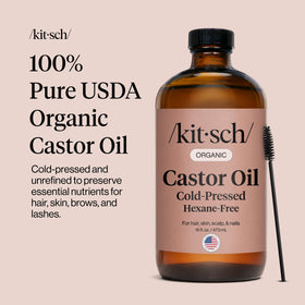 Kitsch oil texture close up drop highlighting rich consistency for deep hydration