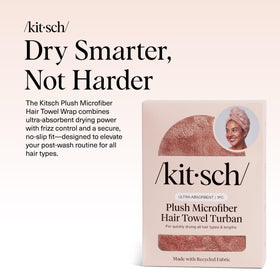 Kitsch close-up microfiber texture highlighting softness and fast moisture absorption