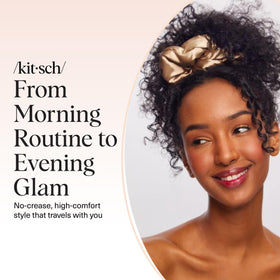 Kitsch two-piece scrunchie set in simple packaging ideal for gifting and daily use