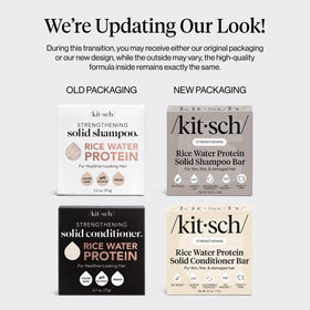 kitsch shampoo bar close-up texture highlighting concentrated cleansing power