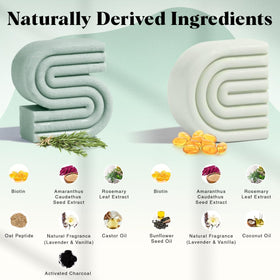 Kitsch close-up of shampoo bar texture highlighting gentle cleansing and lightweight lather